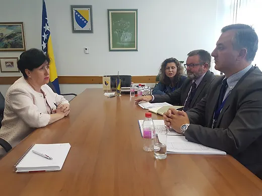 Borovac i Wood o prilivu migranata u BiH