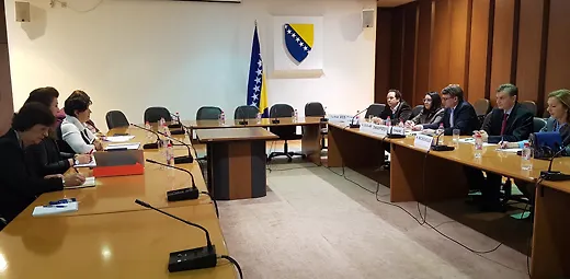 Ministrica Borovac sa članovima Radne grupe UN-a za prisilne nestanke