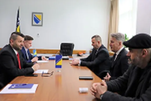 Министар Севлид Хуртић примио делегацију Савеза логораша у Босни и Херцеговини