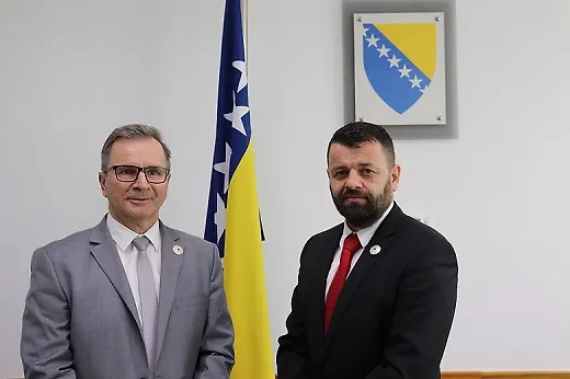 Ministar Sevlid Hurtić se sastao sa članovima Organizacionog odbora za obilježavanje 28. godišnjice genocida u Srebrenici