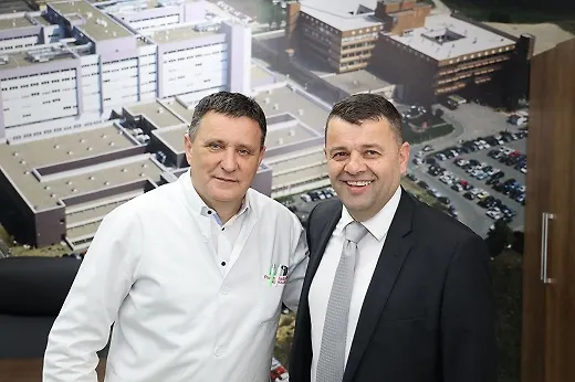 Ministar Sevlid Hurtić razgovarao sa generalnim direktorom UKC RS Vladom Đajićem