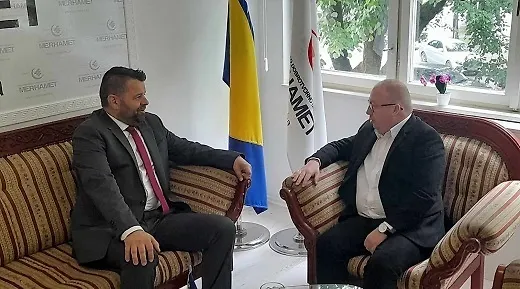 Министар Севлид Хуртић посјетио Регионални одбор Мерхамета у Бањалуци