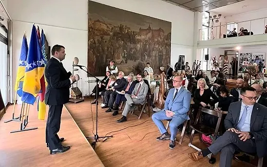 Ministar Sevlid Hurtić prisustvovao obilježavanju 30. godišnjice Udruženja Italijana u Tuzli