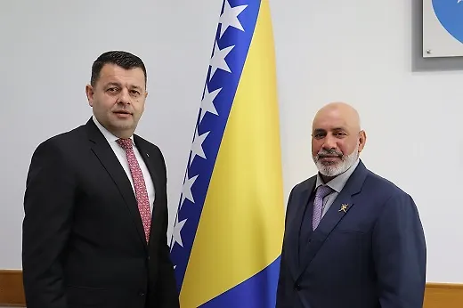 Министар Севлид Хуртић примио у наступну посјету амбасадора Султаната Оман