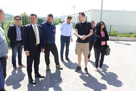 Ministar Sevlid Hurtić posjetio centar „Lipa“ kod Bihaća