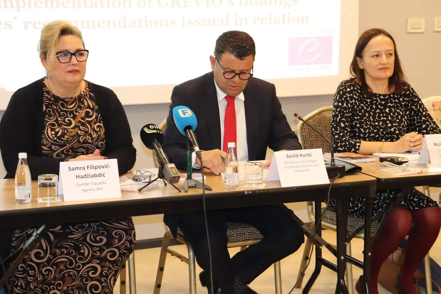Ministar Hurtić učestvovao na okruglom stolu o nasilju nad ženama u Bosni i Hercegovini