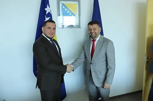 Ministar Hurtić održao sastanak sa državnim sekretarom Republike Srbije Rejhanom Kurtovićem