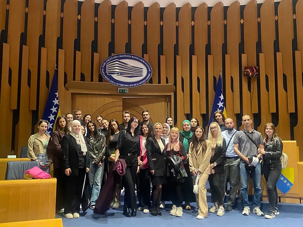 Studenti Fakulteta političkih nauka Univerziteta u Sarajevu posjetili Ministarstvo za ljudska prava i izbjeglice Bosne i Hercegovine