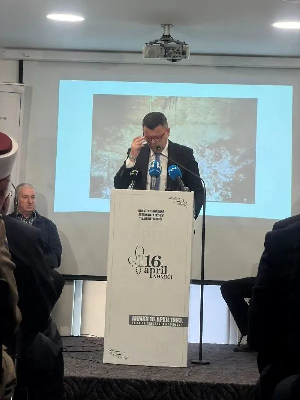 Ministar Hurtić: Istina o Ahmićima je trajna obaveza i zavjet budućnosti
