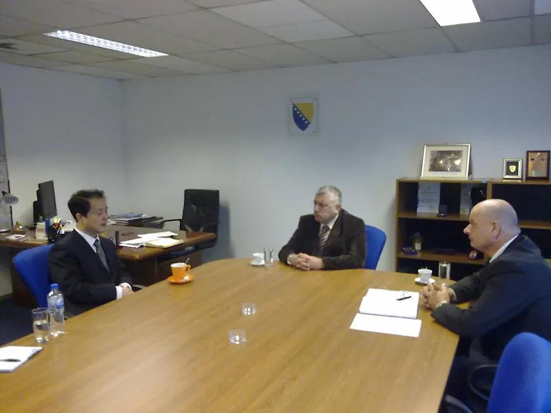Ambasador Narodne Republike Kine u BiH u posjeti Direkciji