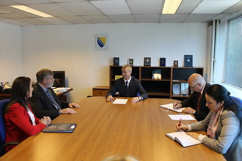 Direktor ICITAP-a za BiH posjetio Direkciju za koordinaciju policijskih tijela BiH