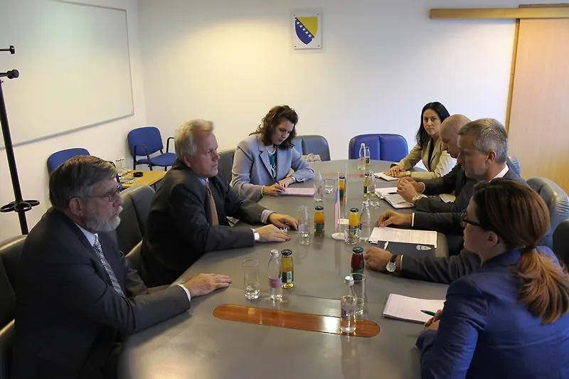 Otpravnik poslova Ambasade SAD u BiH Nicholas Hill u posjeti Direkciji za koordinaciju policijskih tijela BiH