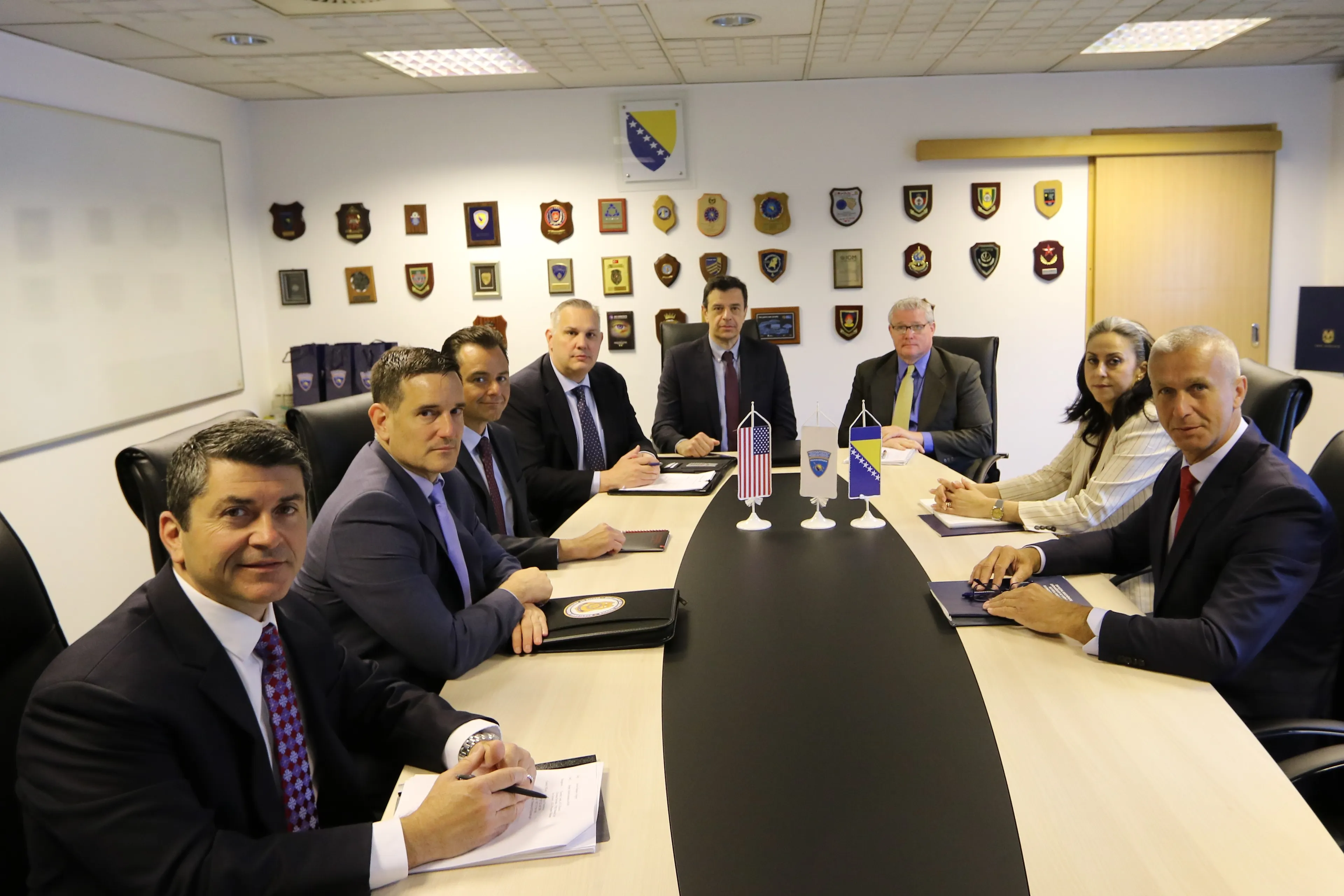 Direktor Vilić primio u radnu posjetu delegaciju State Department-a u koju je predvodio gdin Tim Leeds direktor ATA Programa