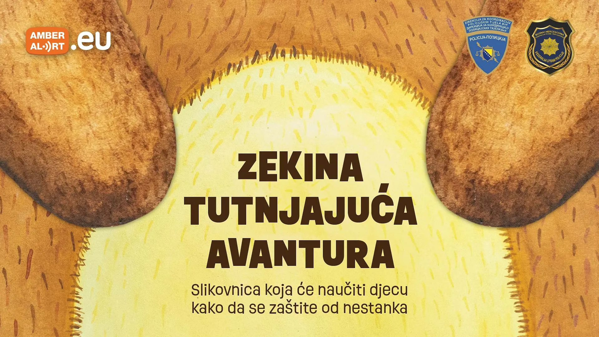 Fondacija “Amber-Alert Evropa” lansira novu slikovnicu kako bi zaštitila djecu na Međunarodni dan nestale djece