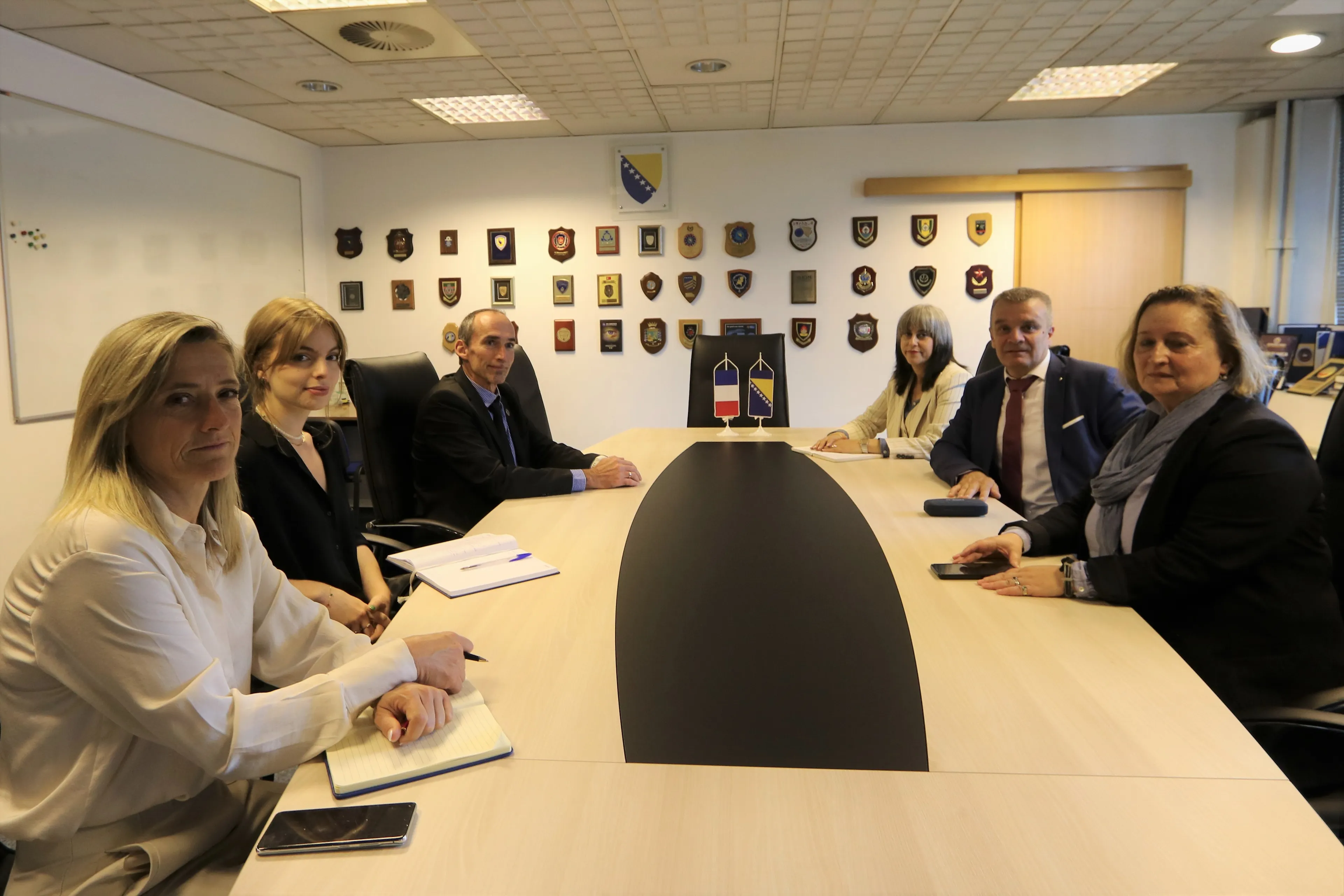 Ataše za unutrašnju sigurnost pri Ambasadi Republike Francuske u BiH u nastupnoj posjeti Direkciji