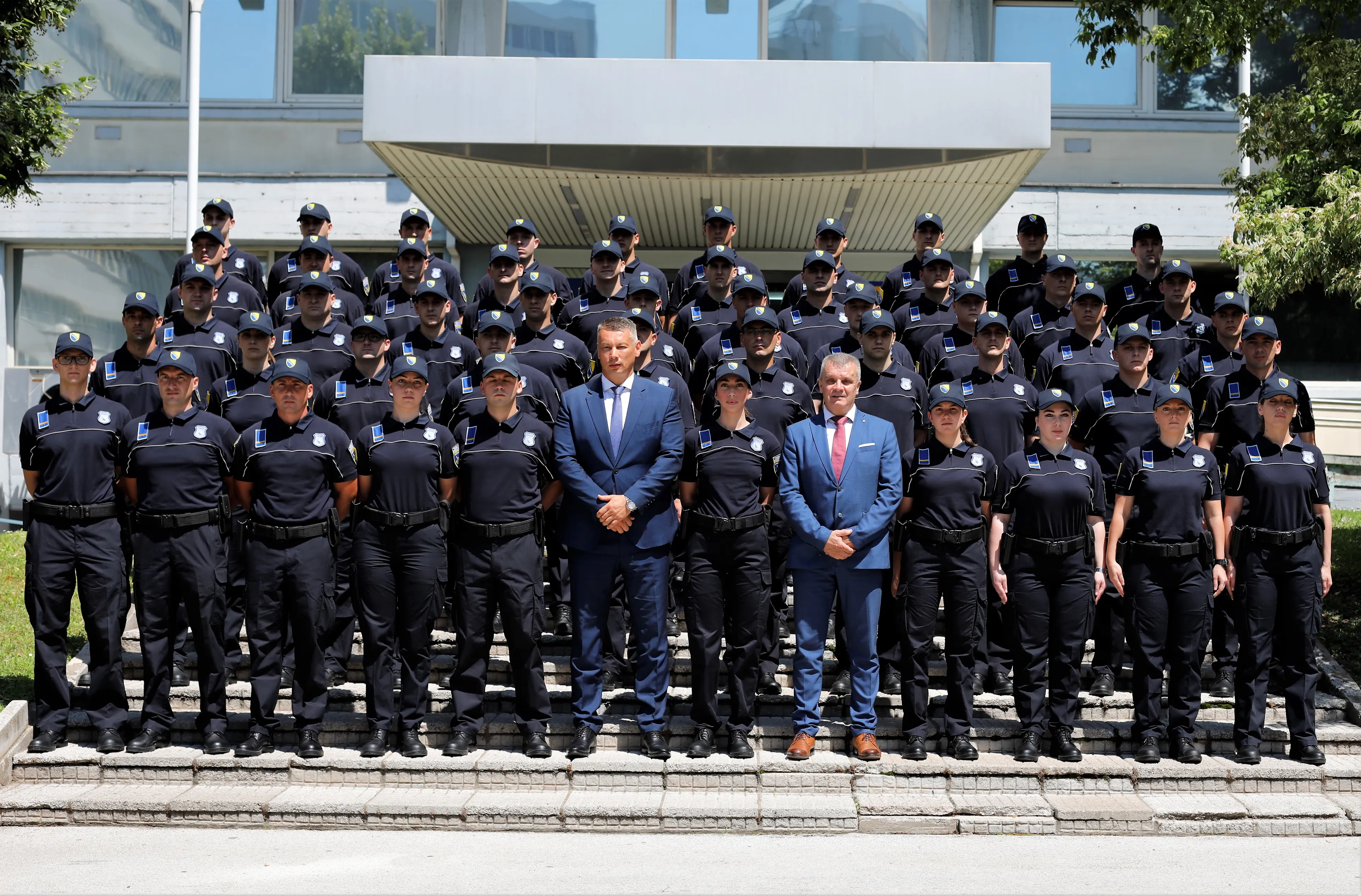 Svečana ceremonija polaganja zakletve četvrte generacije kadeta Direkcije za koordinaciju policijskih tijela BiH