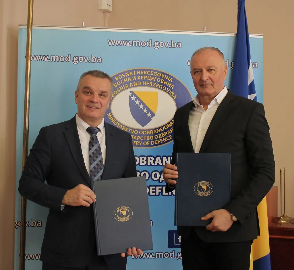 Direktor Karić i ministar Helez potpisali Sporazum o saradnji:
Vojna policija je najvažnija i najefikasnija jedinica OS BiH