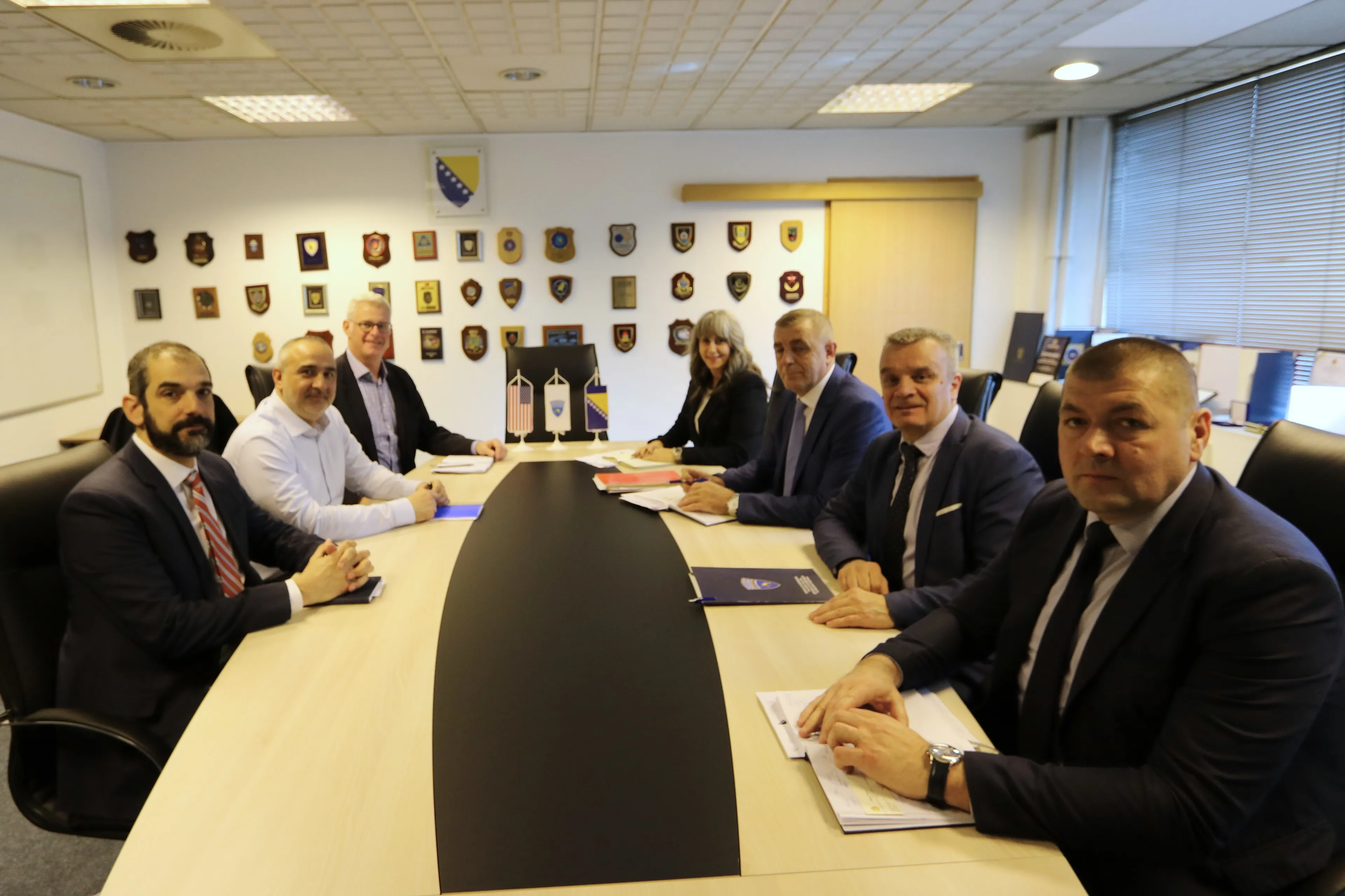 The representatives of INL, the U.S. State Department’s Bureau of International Narcotics and Law Enforcement Affairs, visited the Directorate