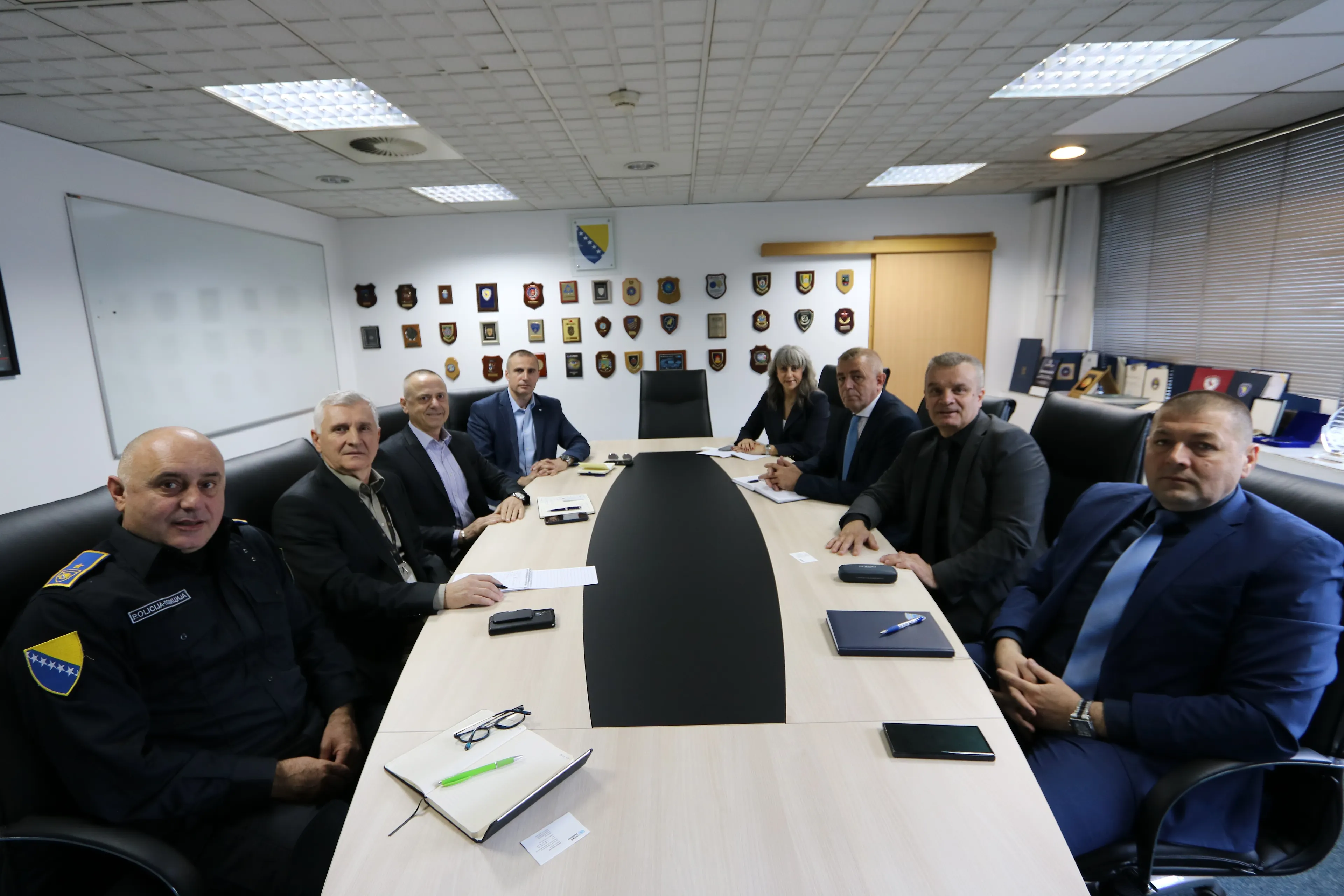 Direktor Direkcije Enes Karić održao sastanak sa Savjetnikom za sigurnost Ureda UN-a u BiH