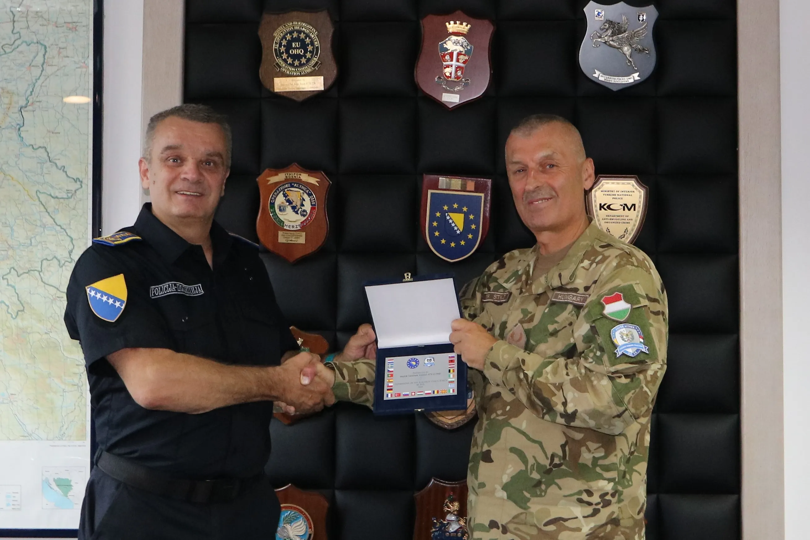 Direktor Karić primio u nastupnu posjetu komandanta EUFOR-a u BiH