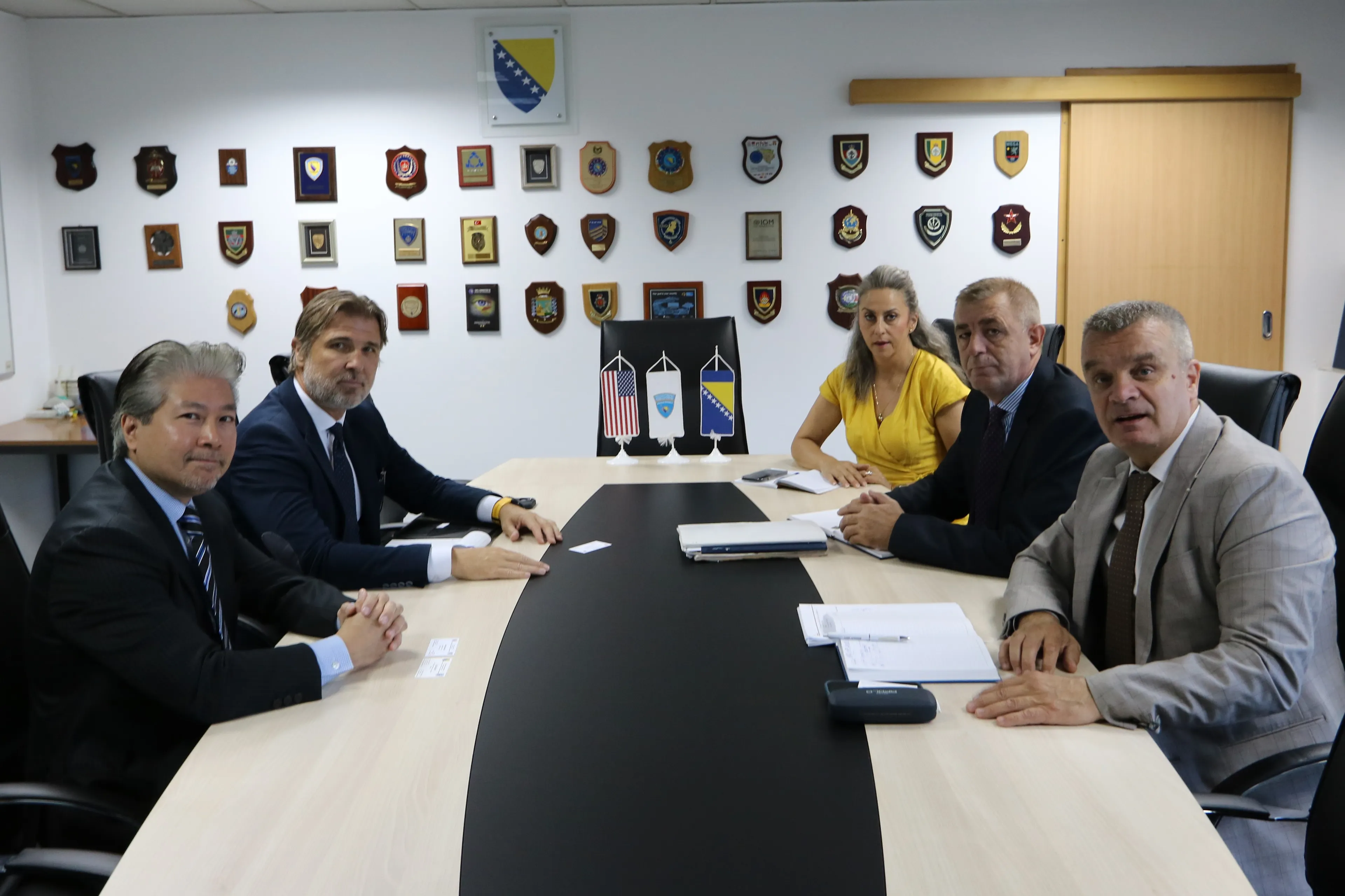 Direktor Karić primio u nastupnu posjetu atašea za sigurnost Ambasade SAD–a u BiH