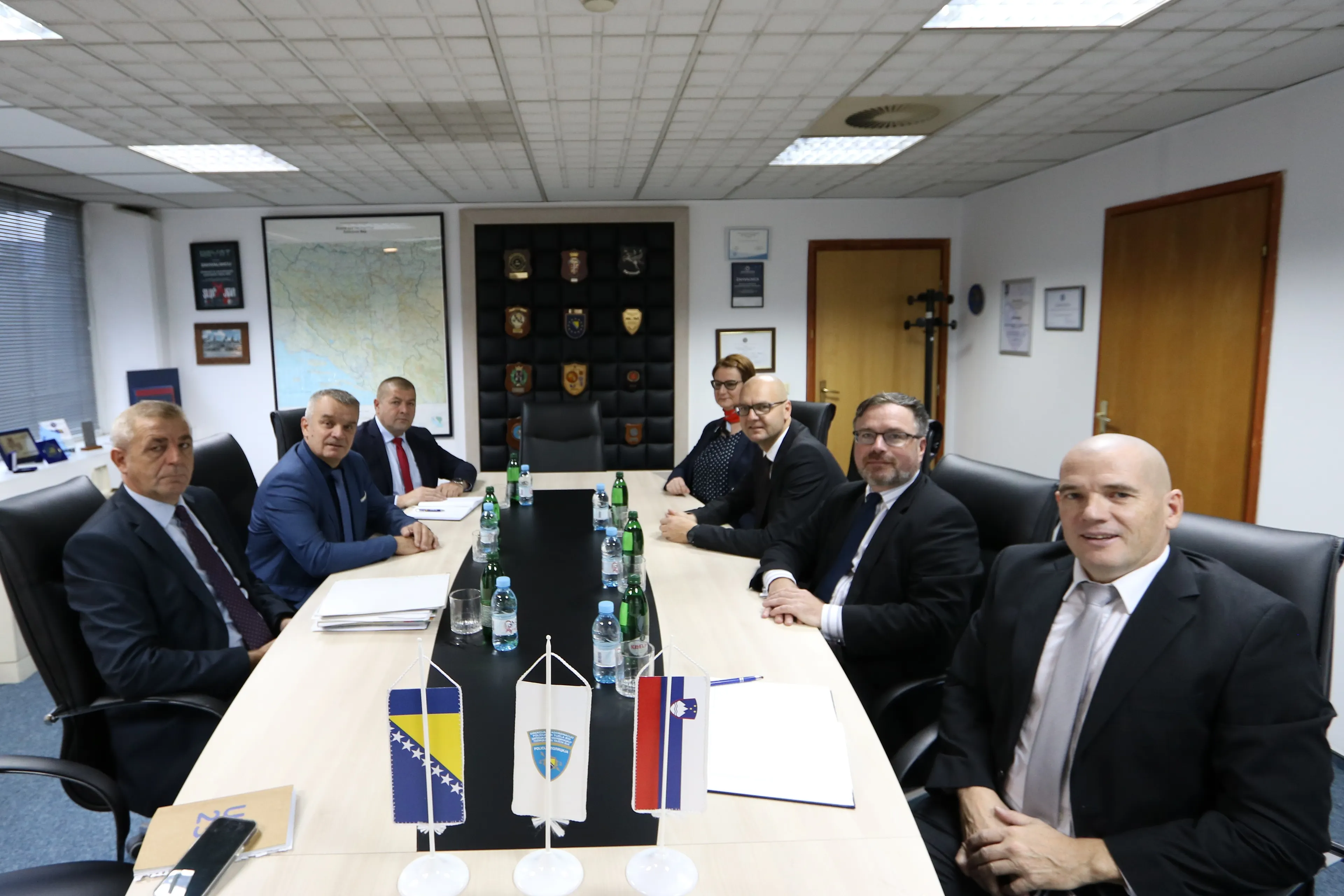 Delegacija Ambasade Republike Slovenije u BiH i Ministarstva unutrašnjih poslova Republike Slovenije posjetila Direkciju
