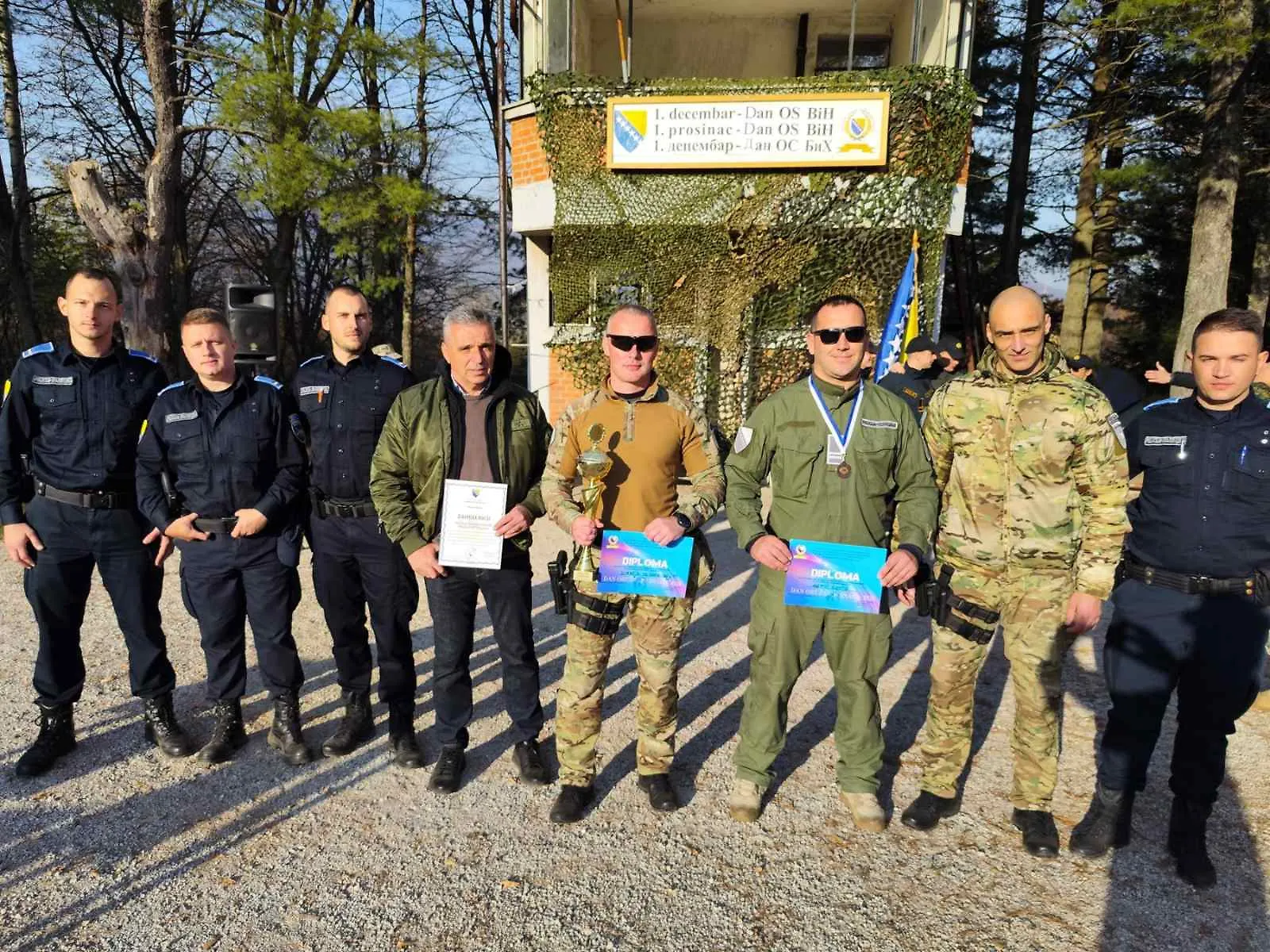Pripadnici Direkcije za koordinaciju policijskih tijela BiH učestvovali na sportskim događajima