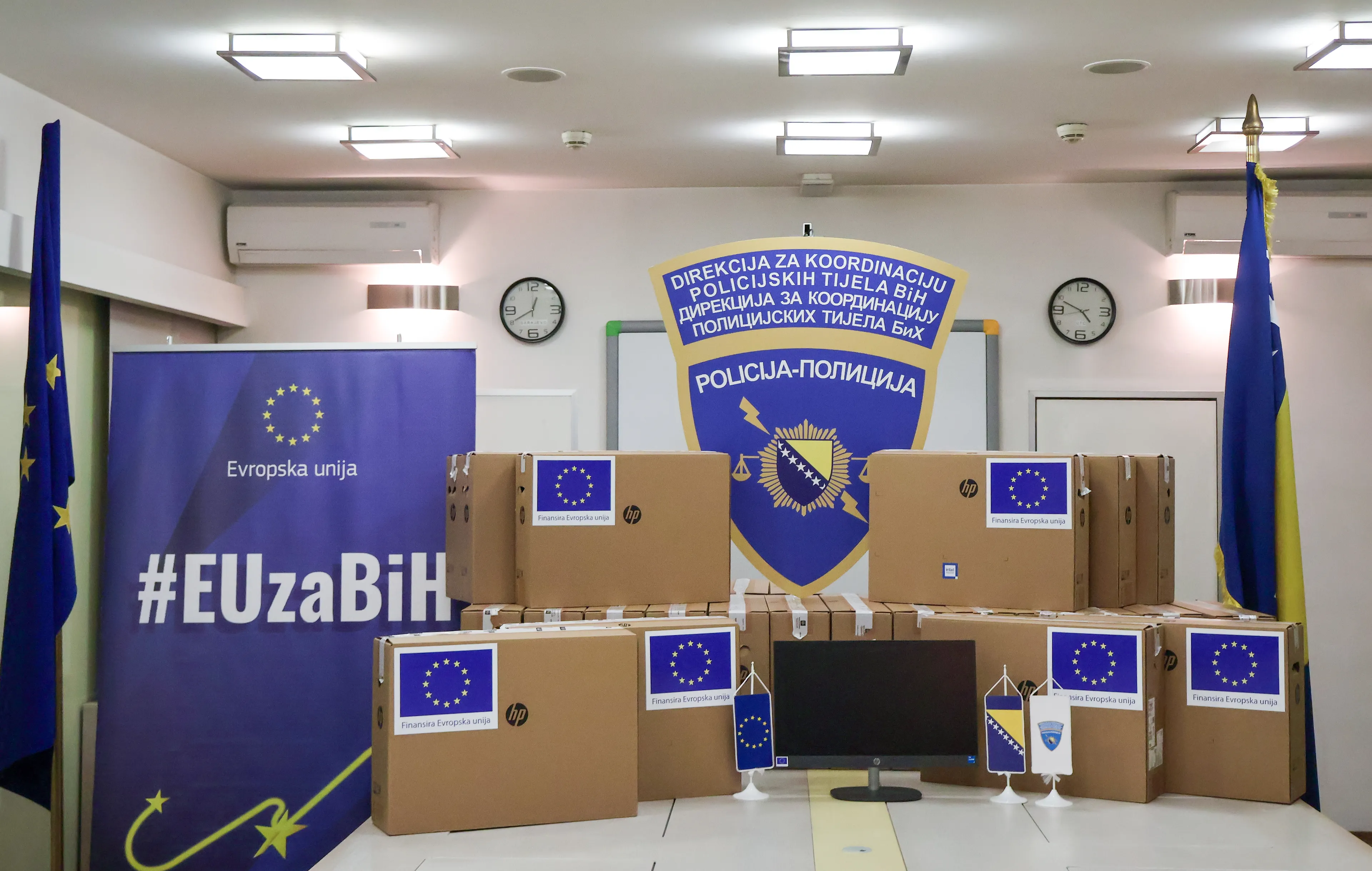 Delegacija Europske unije u BiH donirala Direkciji informatičku opremu