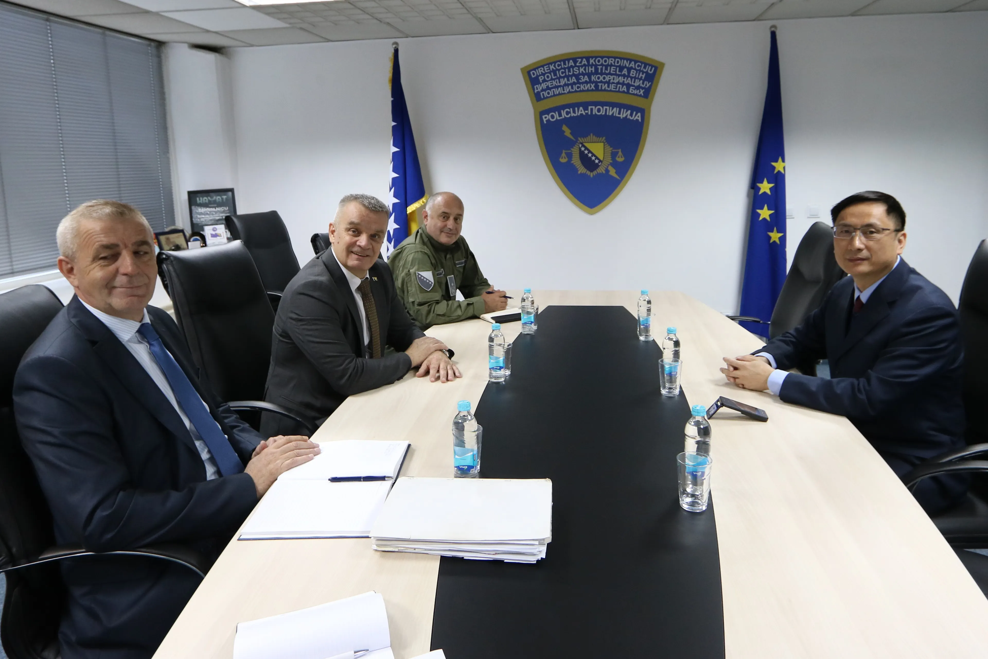 Direktor Karić primio u nastupnu posjetu vojnog atašea Narodne Republike Kine