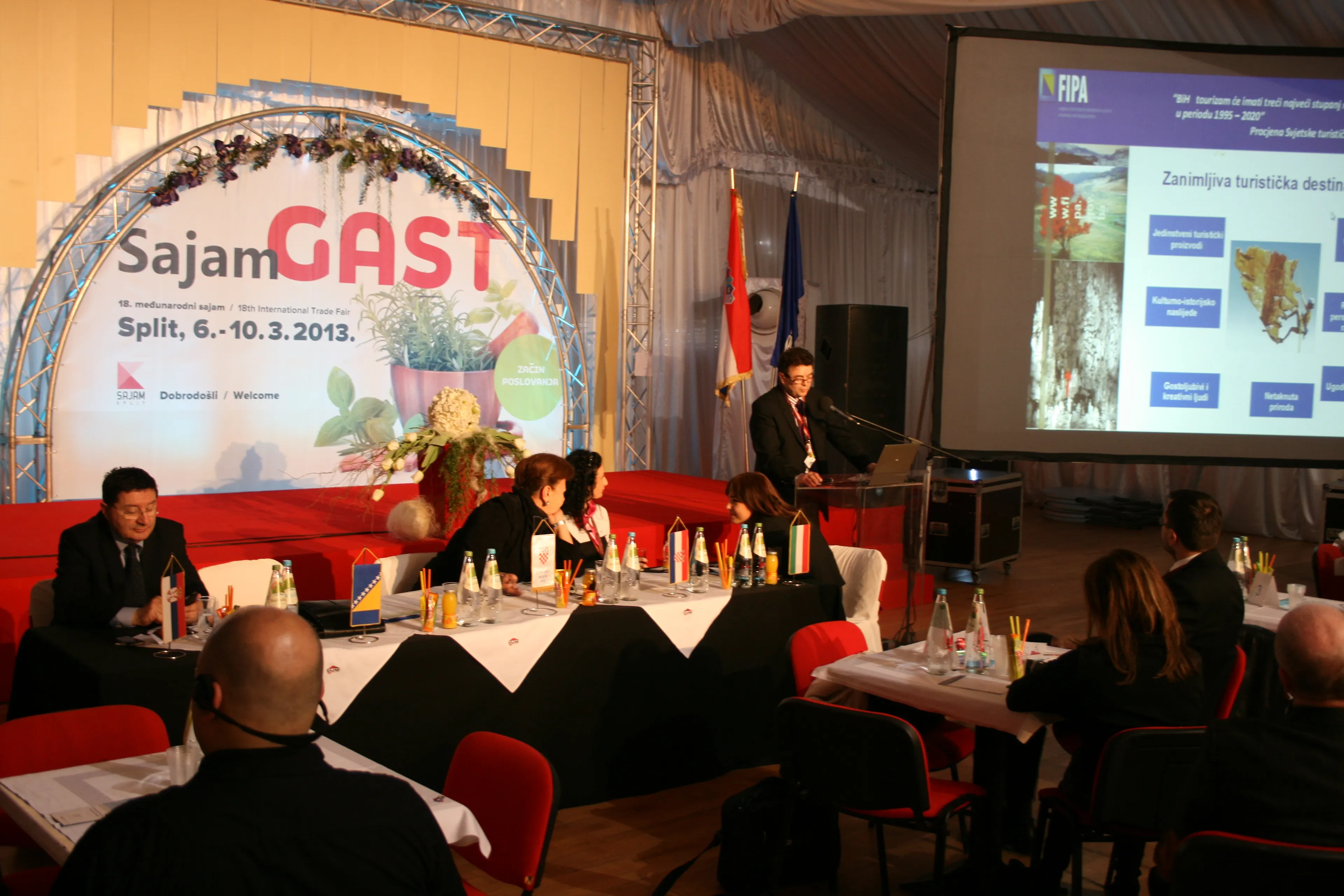 Predstavnik FIPA-e na 18. međunarodnom sajmu "Gast" Split