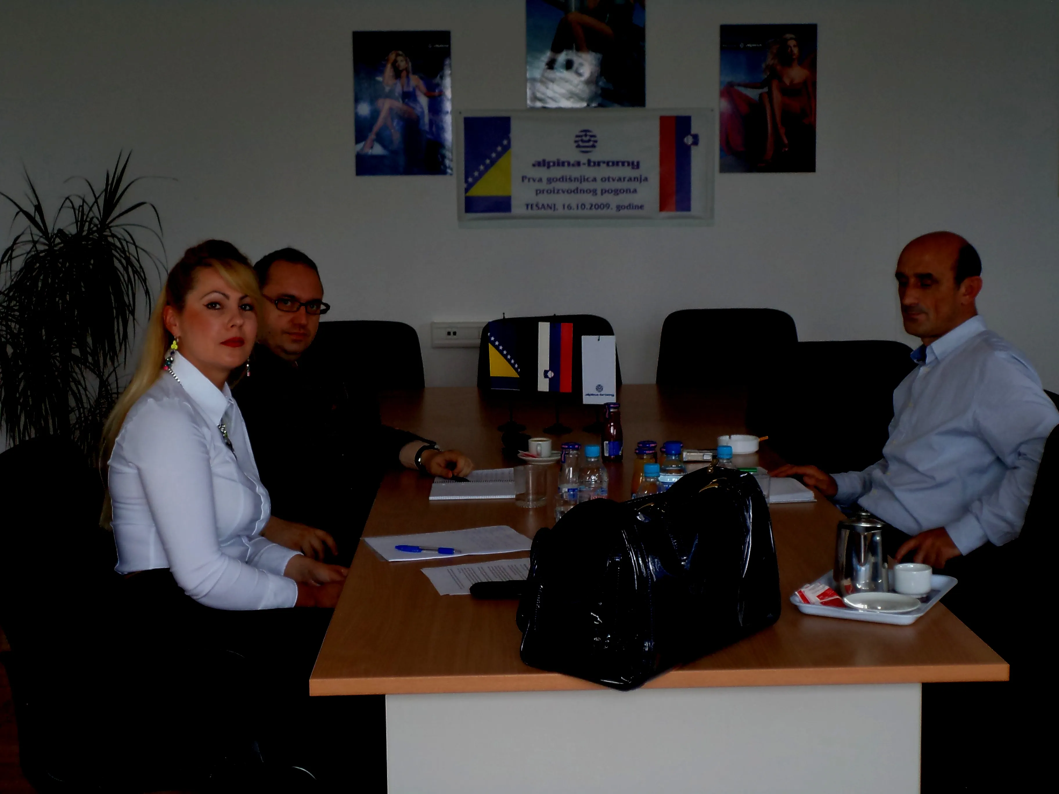 Posjeta preduzeću Alpiny Bromy Tešanj 