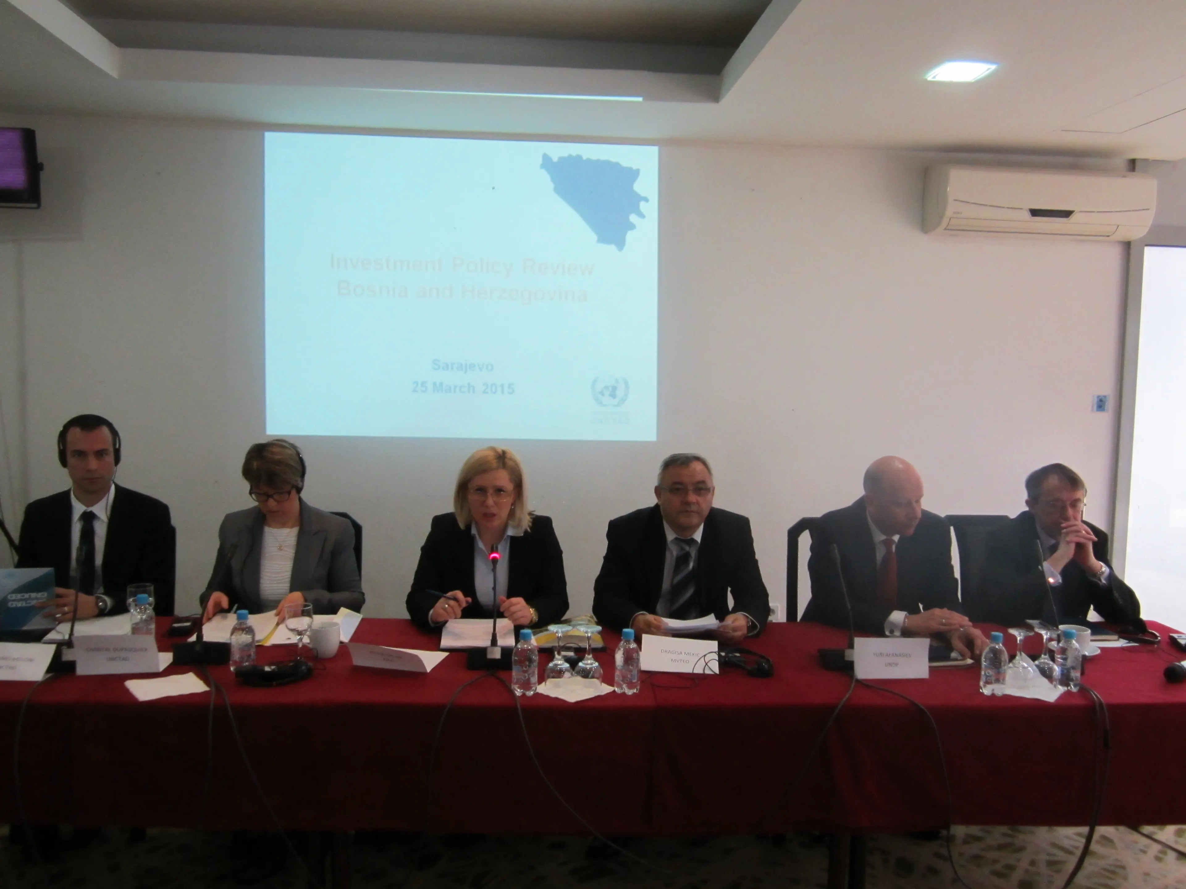 Prezentacija nacrta UNCTAD-ovog dokumenta “Analiza pravnog i institucionalnog okvira za investiranje u Bosni i Hercegovini”