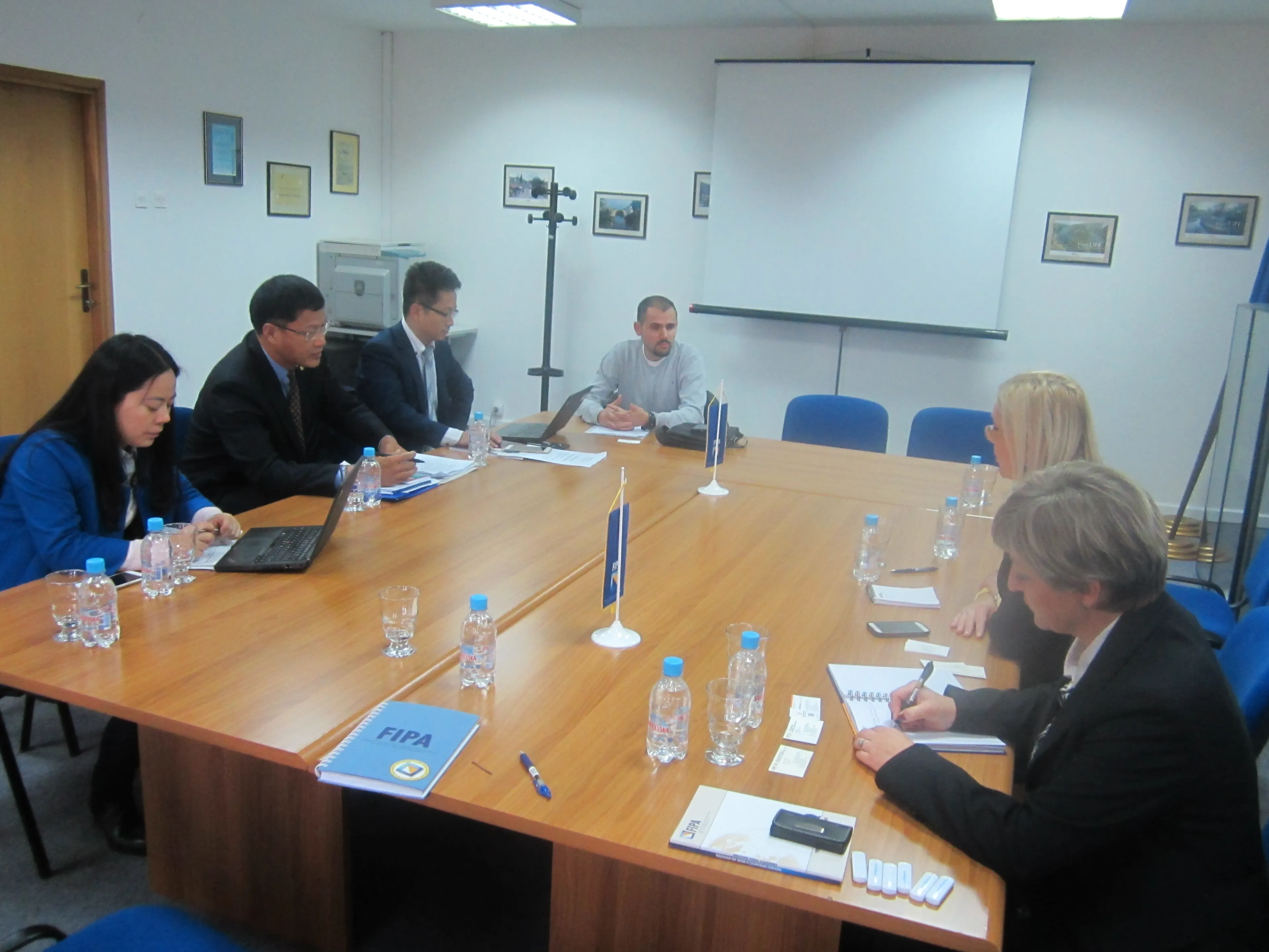 Predstavnici China Gezhouba Group- International Engineering Co, Ltd posjetili Agenciju FIPA