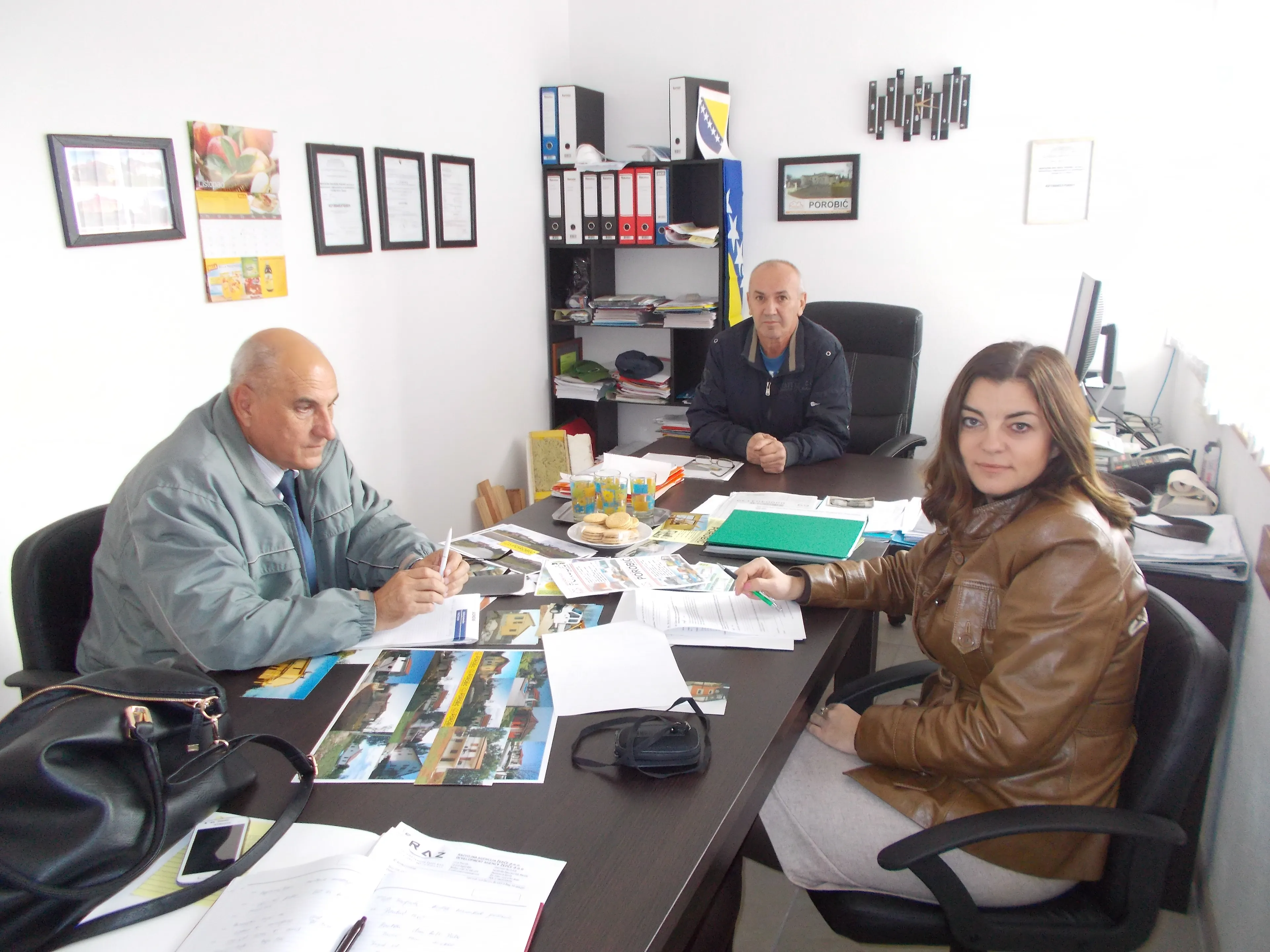 Posjeta firmi firmu “Montažne eko kuće Porobić” d.o.o. Žepče