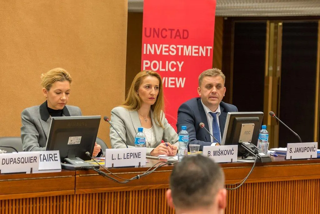 Predstavljanje UNCTAD-ove analize investicijske politike BiH u Ženevi 