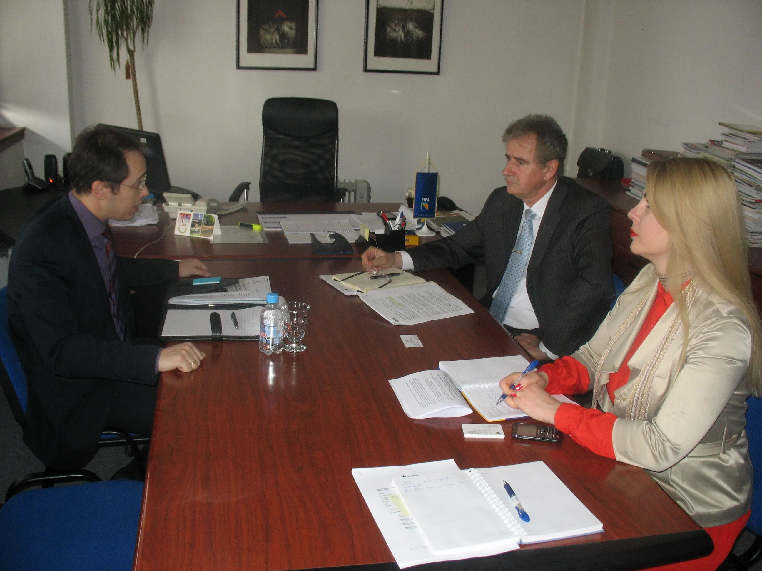 Direktor Agencije FIPA primio sekretara za ekonomske i trgovačke odnose Ambasade Grčke u BiH