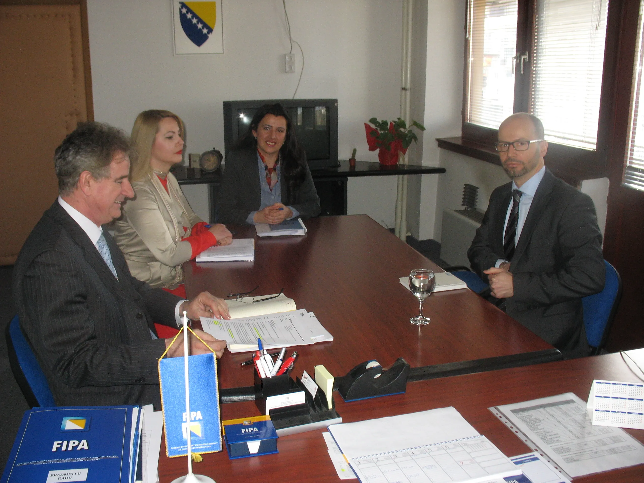 Direktor Agencije FIPA primio ministra savjetnika Ambasade Slovenije u BiH
