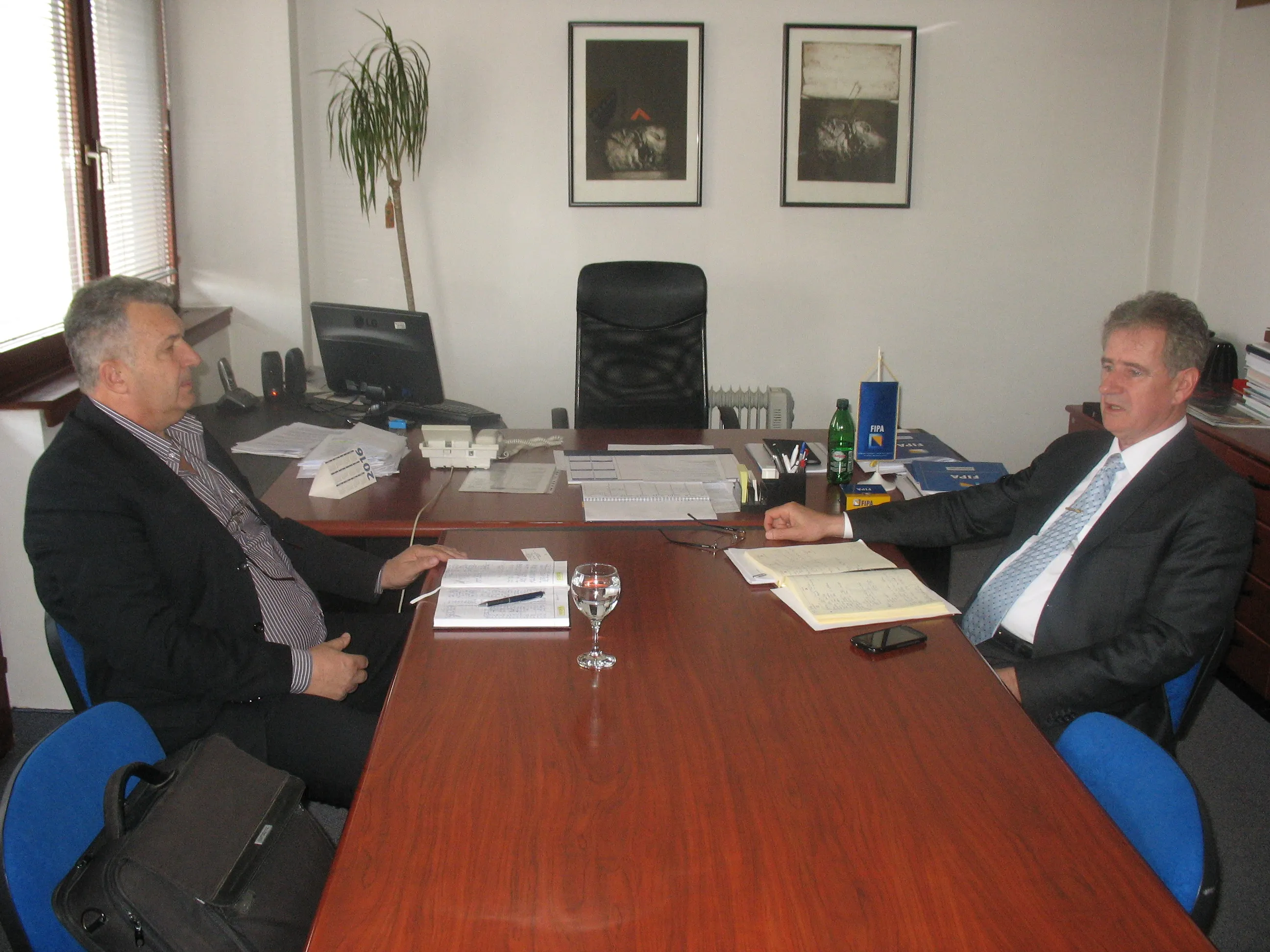 Sastanak direktora FIPA-e se načelnikom Općine Donji Žabar 