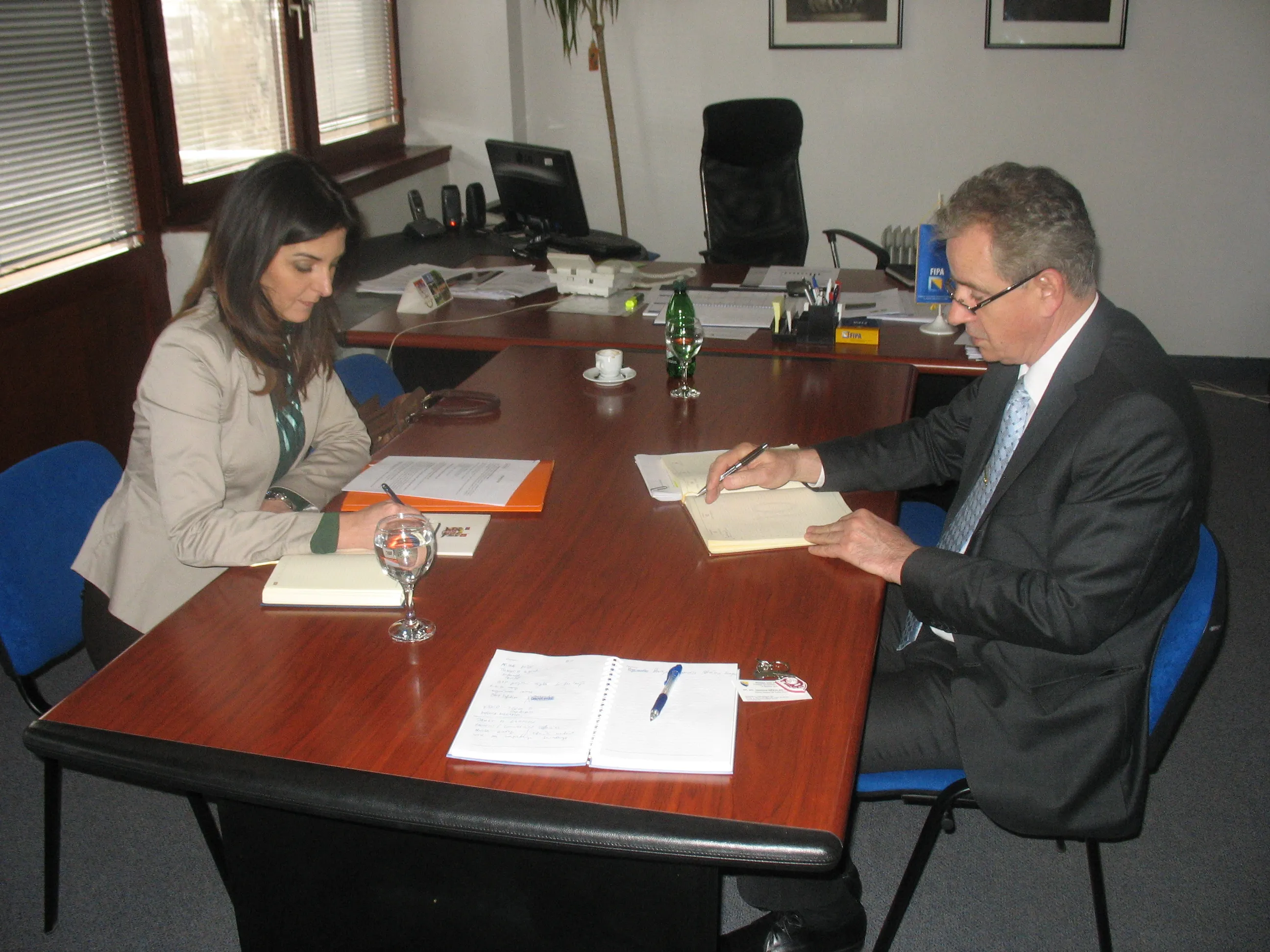 Direktor Milinić razgovarao sa direktoricom Gradske razvojne agencije Istočno Sarajevo