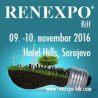 Treći sajam i konferencija - RENEXPO® BiH, 9-10 novembar 2016, Sarajevo