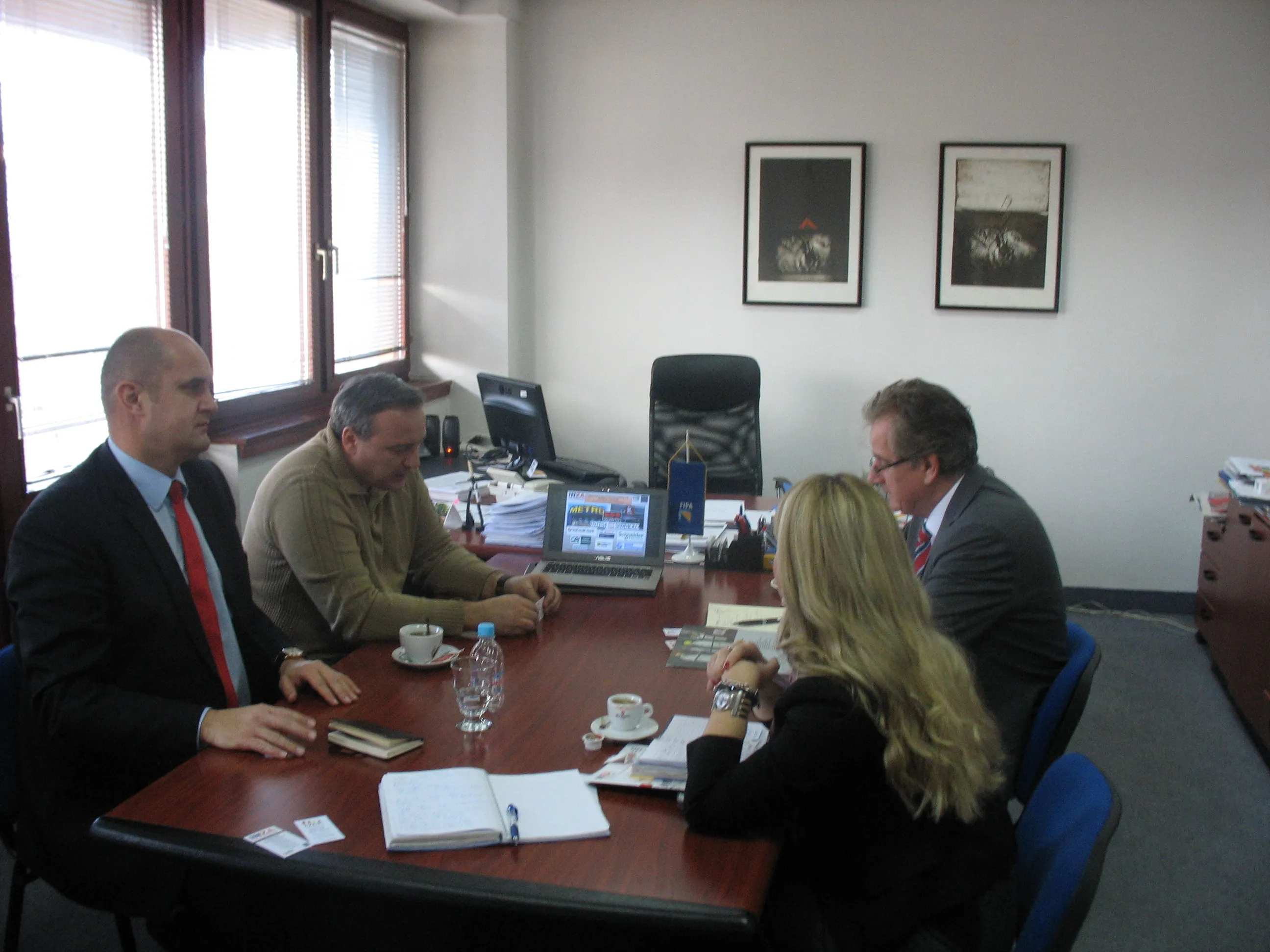 Predstavnici privrednih društava INZA i AZUR posjetili FIPA-u