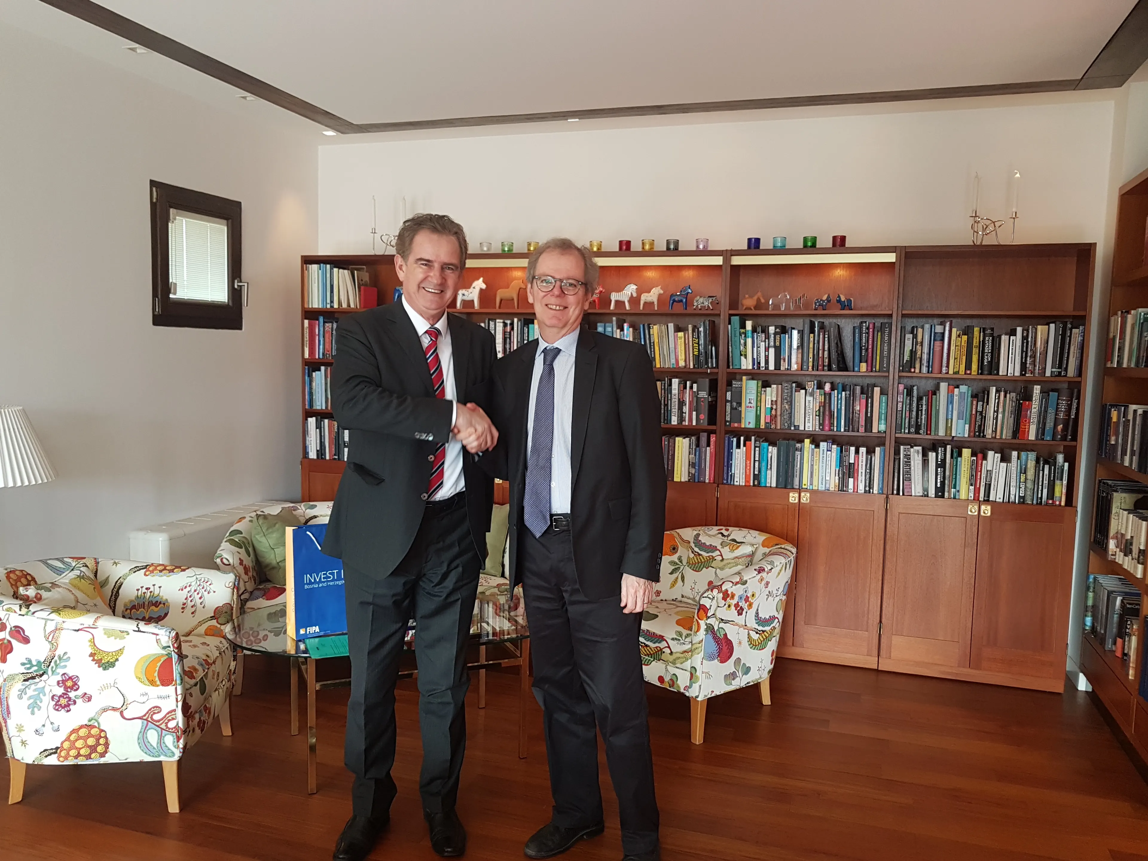 ŠVEDSKI AMBASADOR U BIH  UGOSTIO DIREKTORA FIPA-e