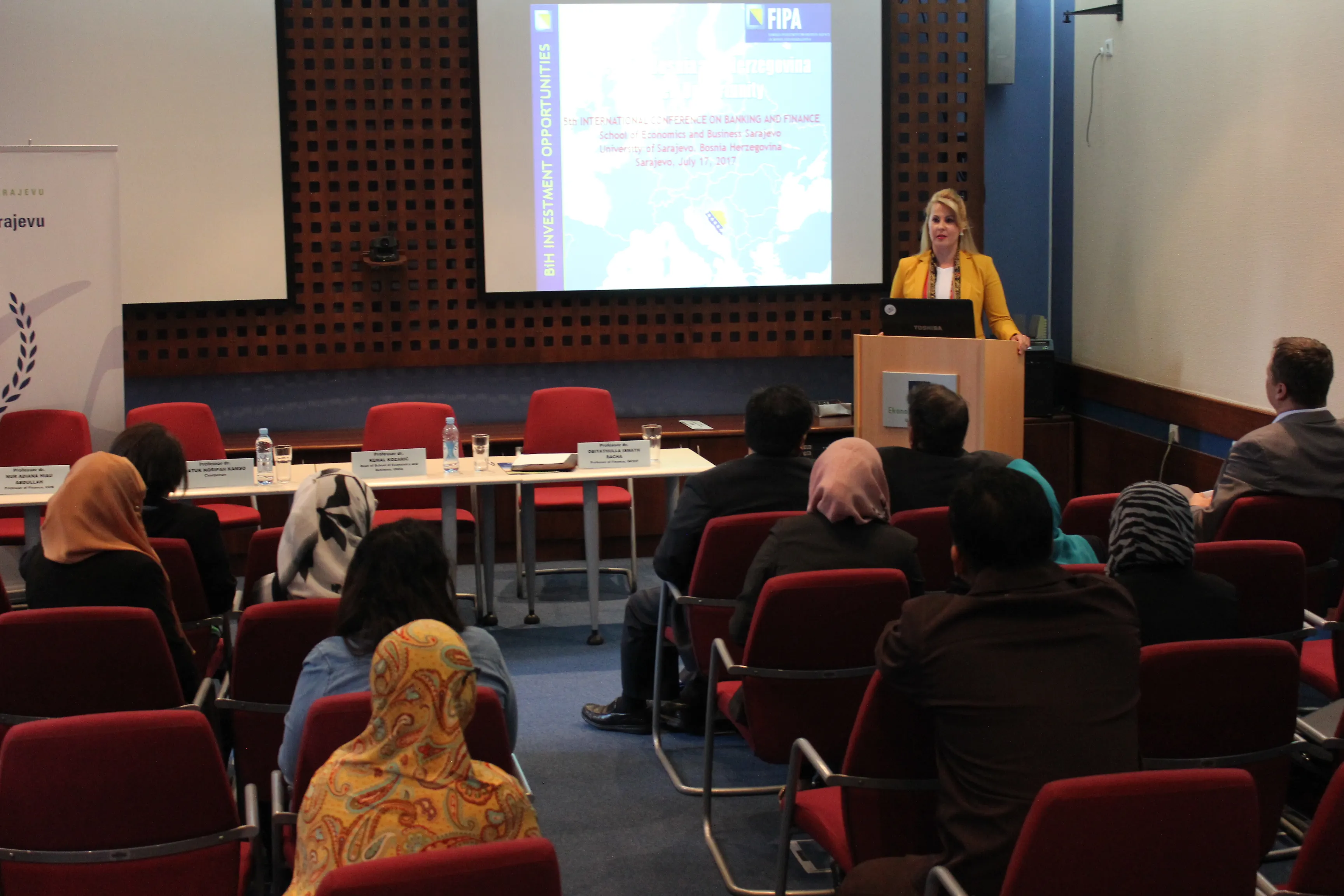 FIPA prezentacija na Međunarodnoj konferenciji o bankarstvu i finansijama ICBF