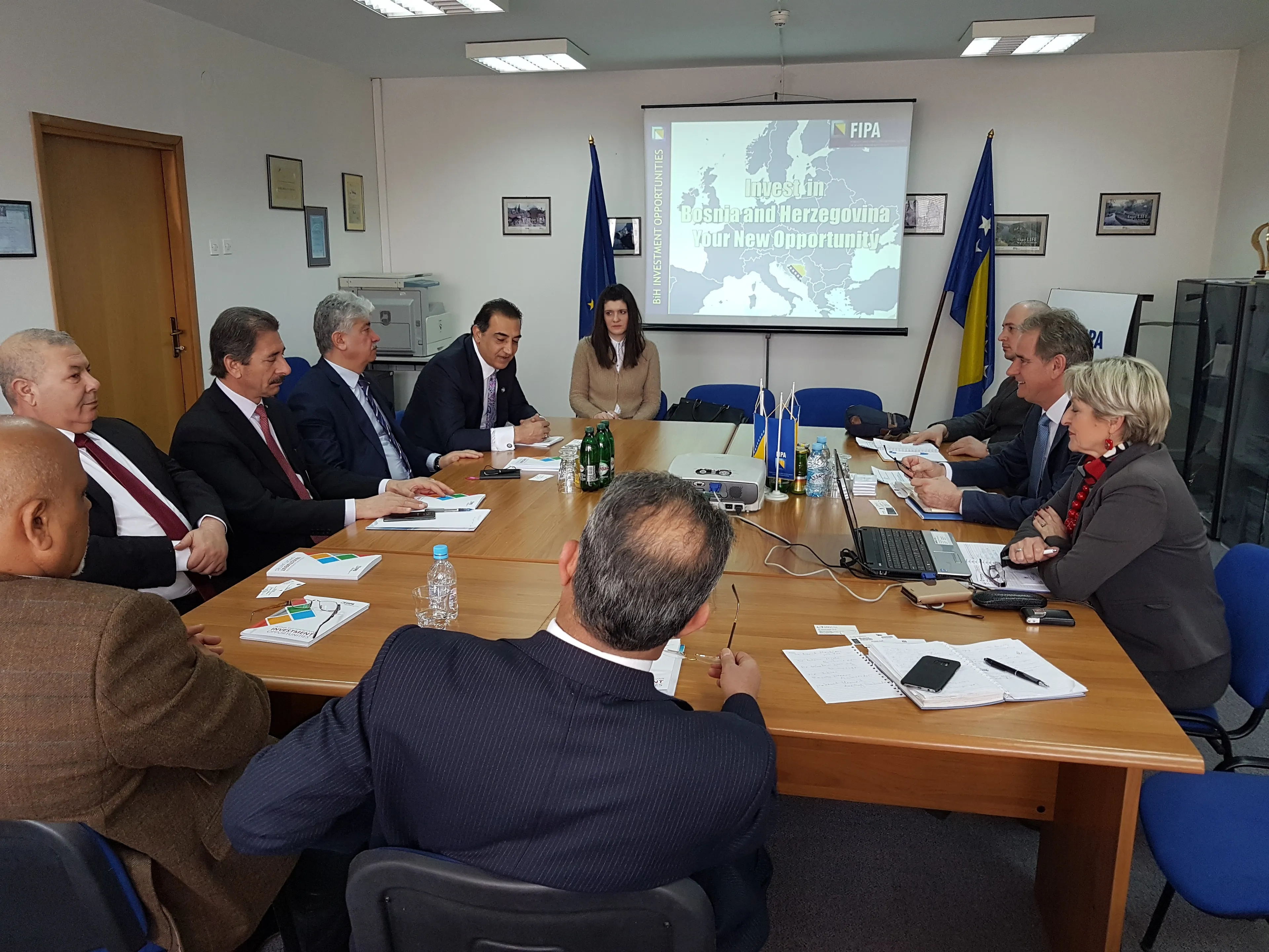 Delegacija palestinskih privrednika u FIPA-i