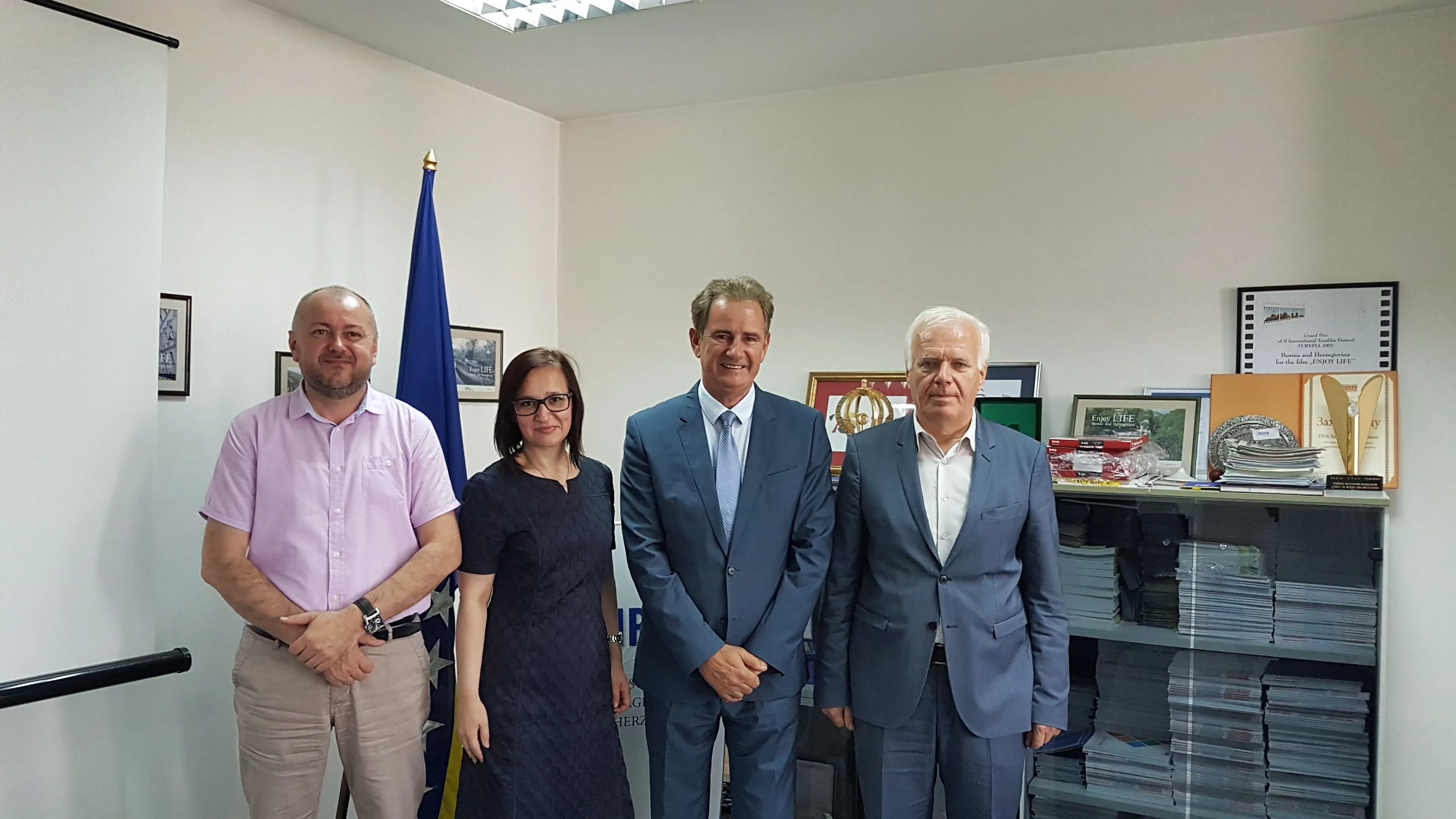 Novoimenovani  ambasadori BiH posjetili FIPA-u