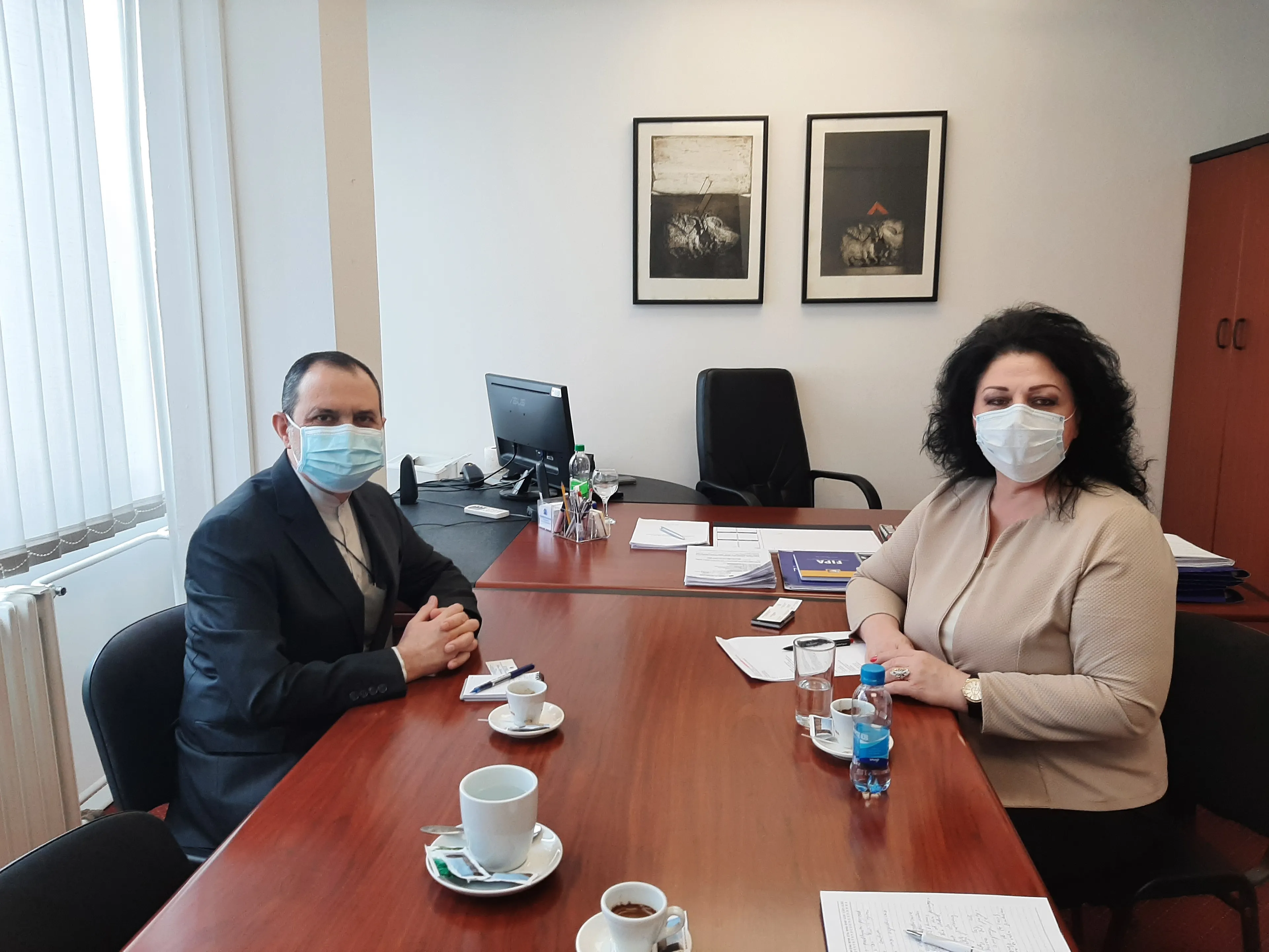 Direktorica FIPA-e Milica Marković susrela se s ambasadorom Irana u Bosni i Hercegovini 