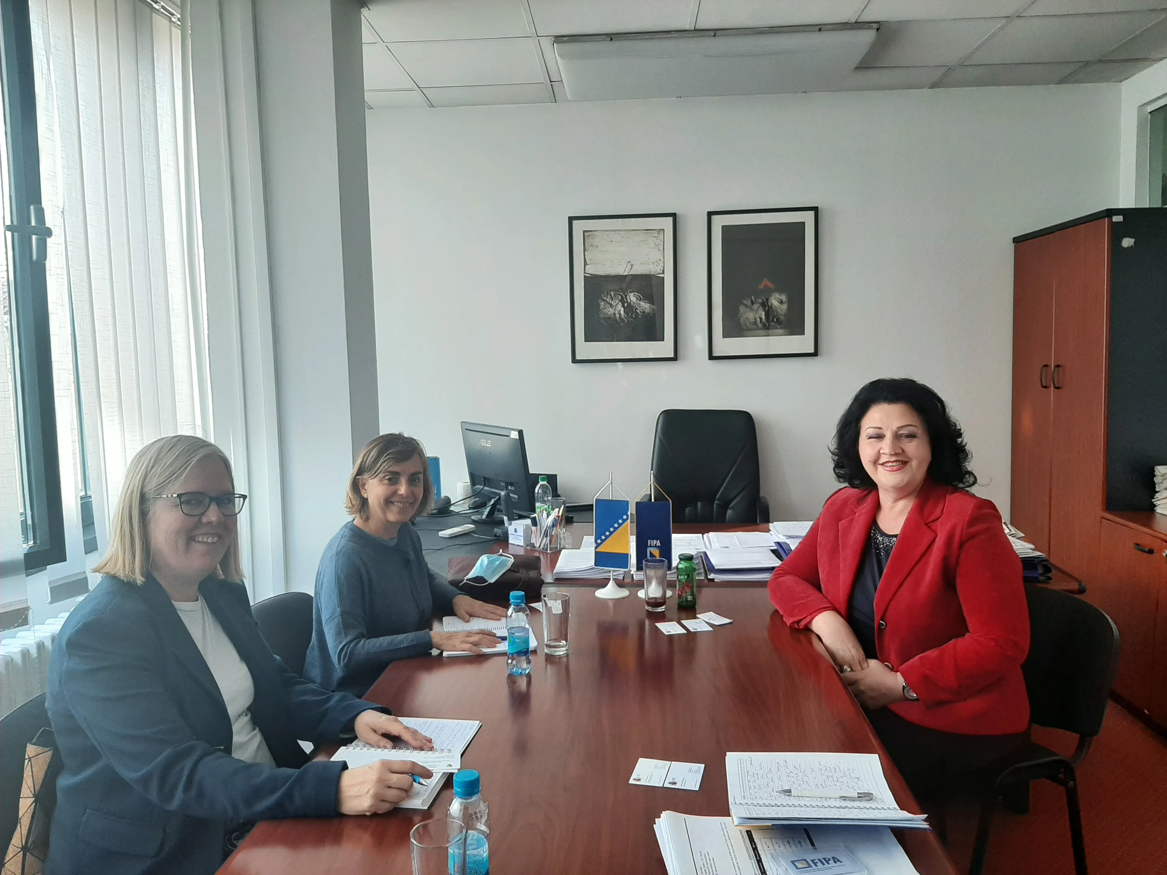 Direktorica FIPA-e na sastanku s novoimenovanom šeficom Trgovačkog ureda pri Ambasadi Kraljevine Španije 