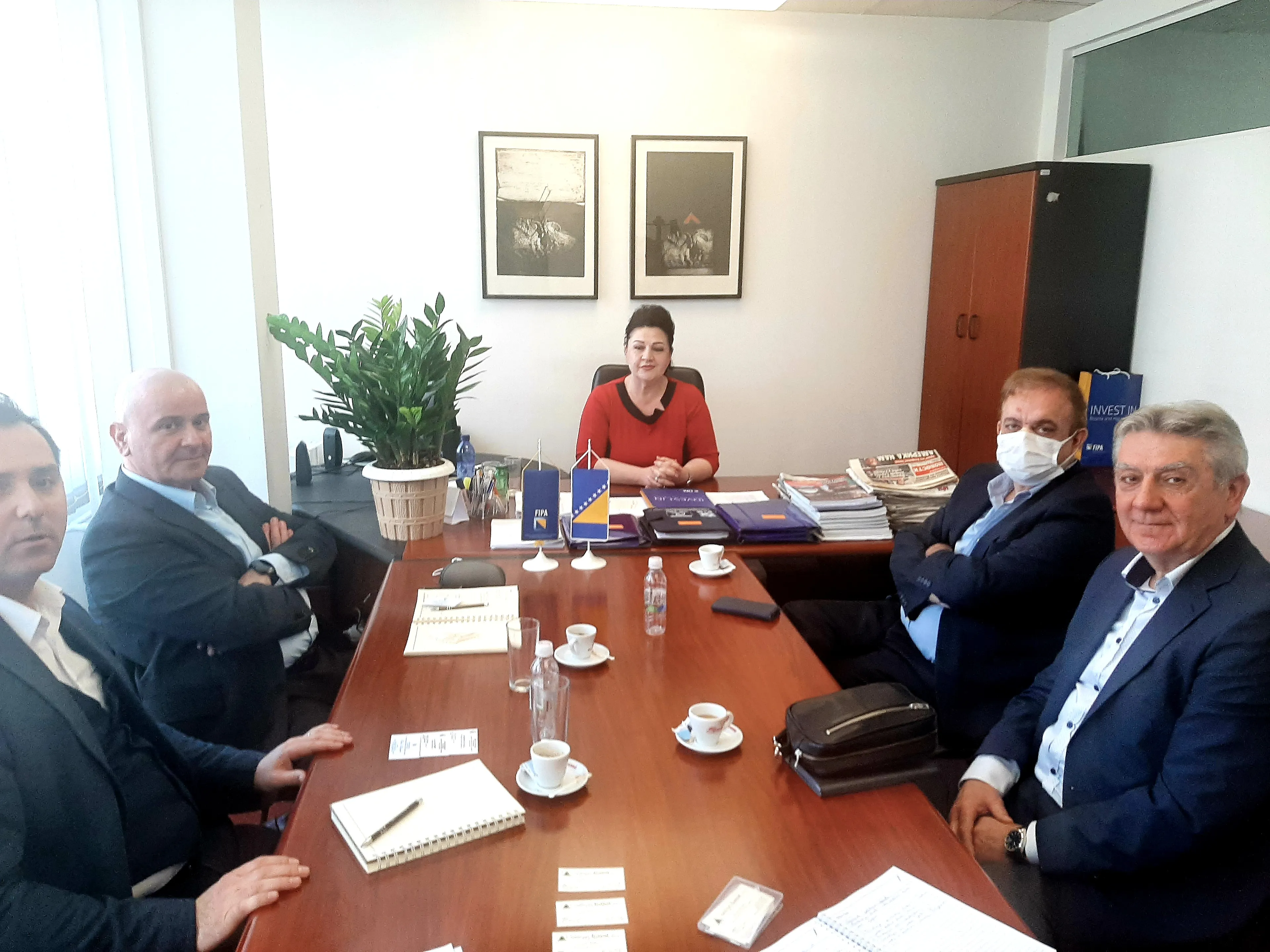 Direktorica FIPA-e na sastanaku s menadžmentom kompanije Natron-Hayat Maglaj