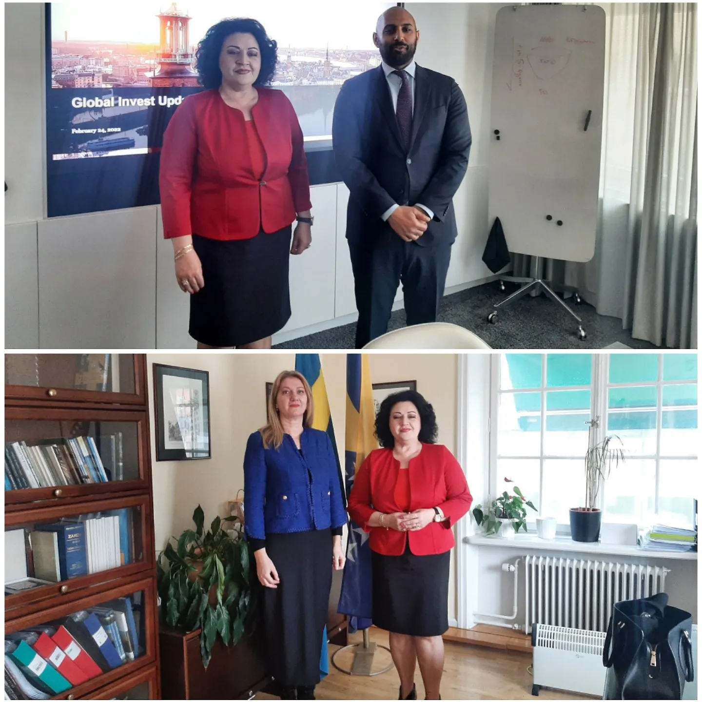 Direktorica FIPA-e na sastanku s Business Sweden i Ambasadom BiH u Stokholmu