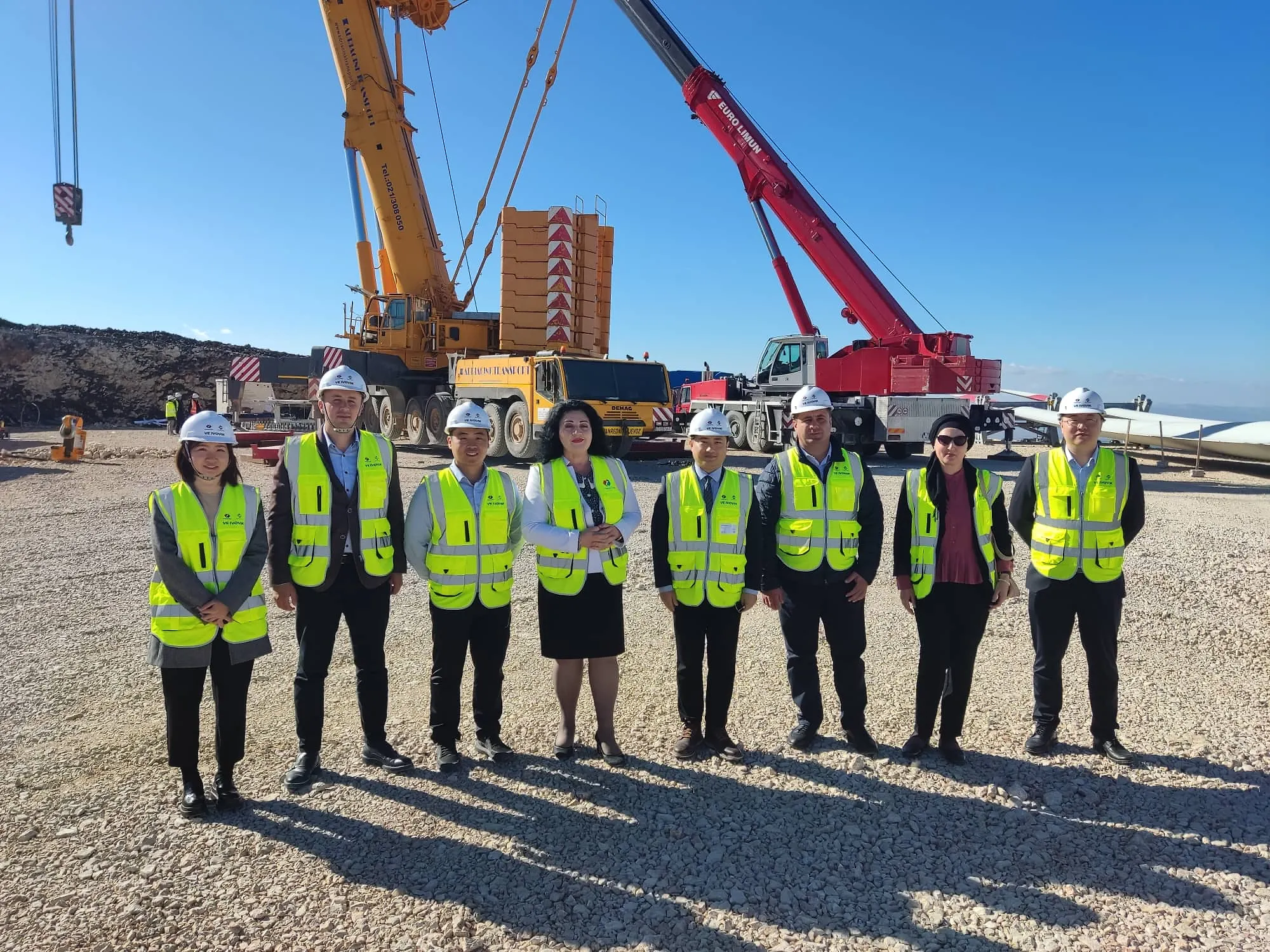 Posjeta gradilištu vjetroparka Ivovik 